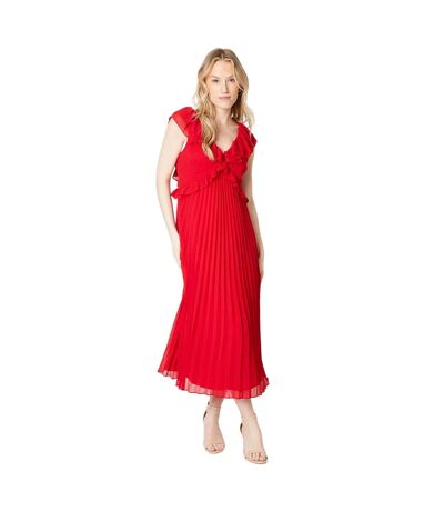 Robe mi-longue femme rouge Dorothy Perkins