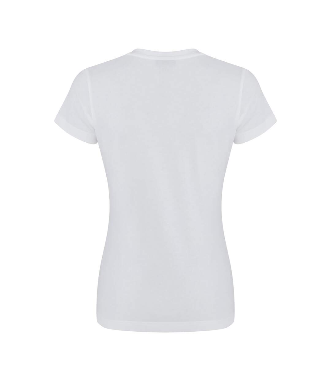 Womens/ladies Logo T-shirt Bright White Canterbury-2