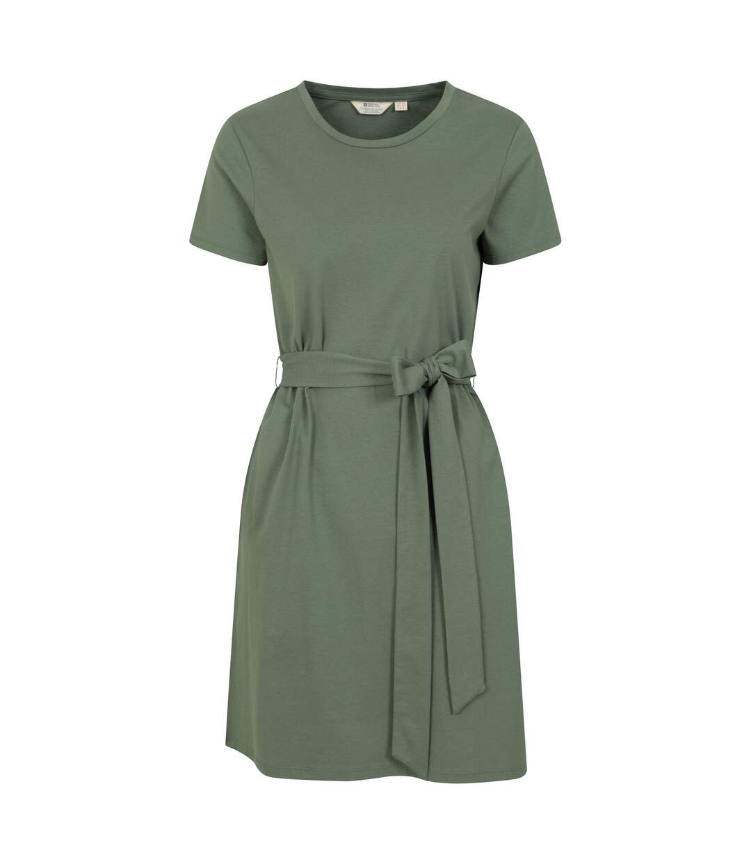 Robe t-shirt paros femme vert kaki Mountain Warehouse-1