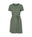 Robe t-shirt paros femme vert kaki Mountain Warehouse