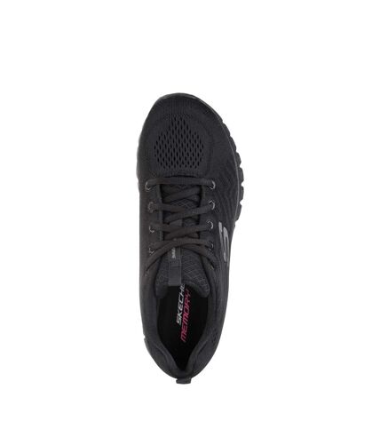 Womens/ladies graceful get connected trainers black Skechers