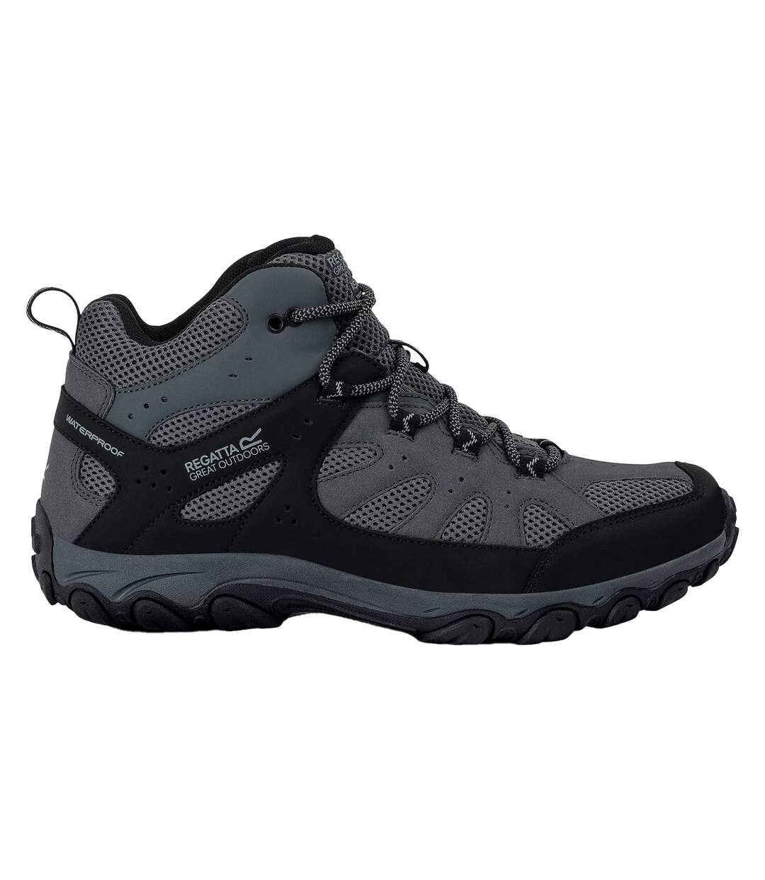 Chaussures De Marche Edgepoint Homme Granite Gris Foncé Regatta-4
