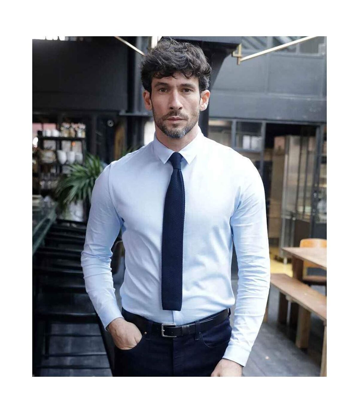 NEOBLU - Chemise BALTHAZAR - Homme (Bleu clair) - UTPC4869