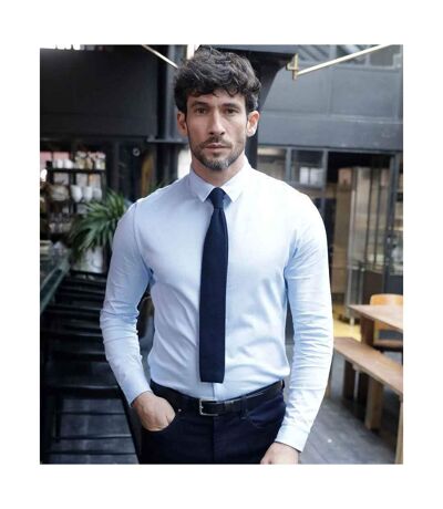 NEOBLU Mens Balthazar Jersey Long-Sleeved Shirt (Soft Blue) - UTPC4869