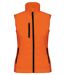 Bodywarmer softshell - gilet sans manches - K404 - orange fluo - Femme