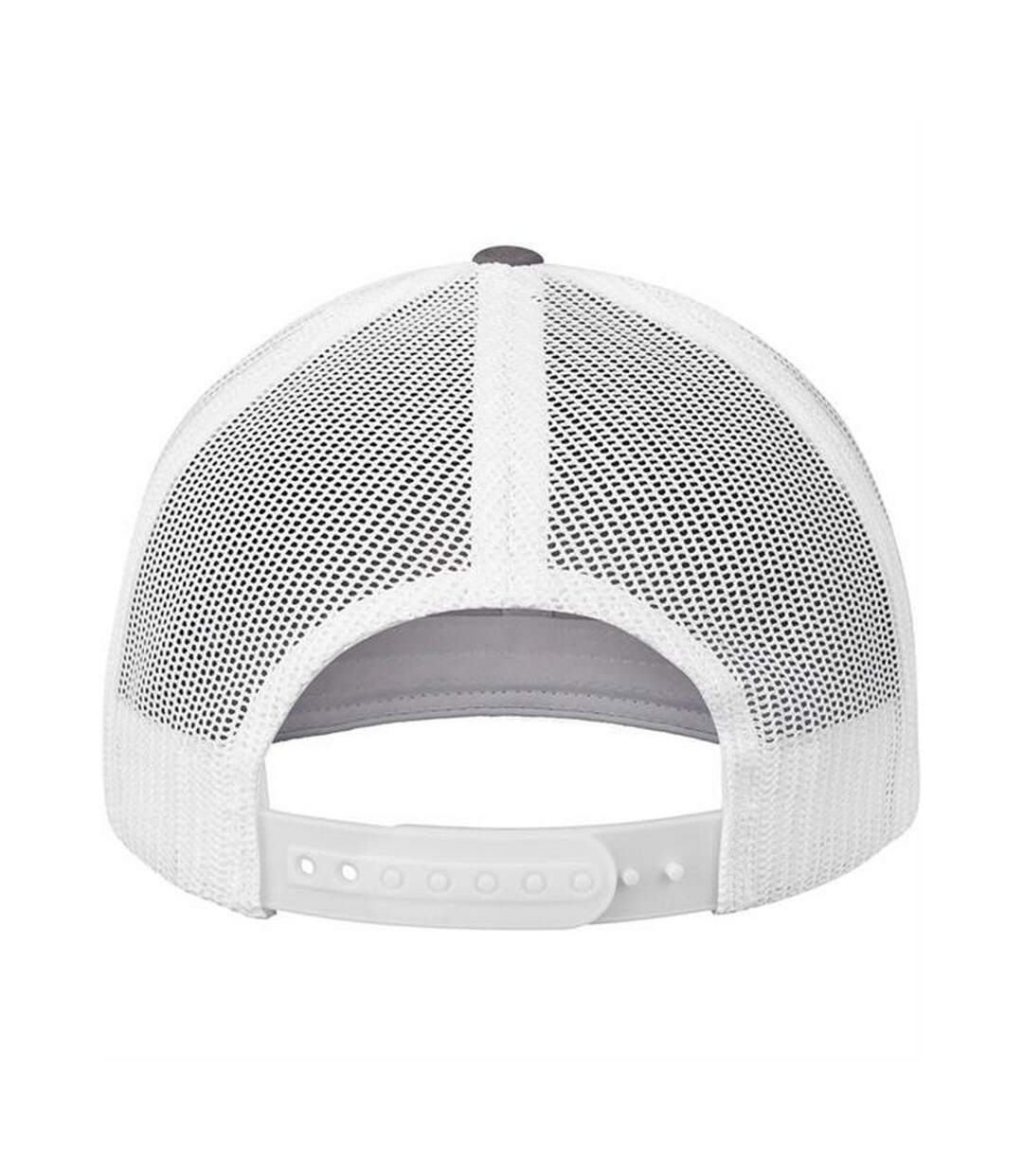Flexfit Unisex Adult Two Tone Trucker Cap (Dark Grey/White) - UTPC4260-2