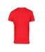 T-shirt punch adulte rouge Atticus-2