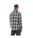 Chemise homme manches longues en flanelle à carreaux Jack Vondutch-2