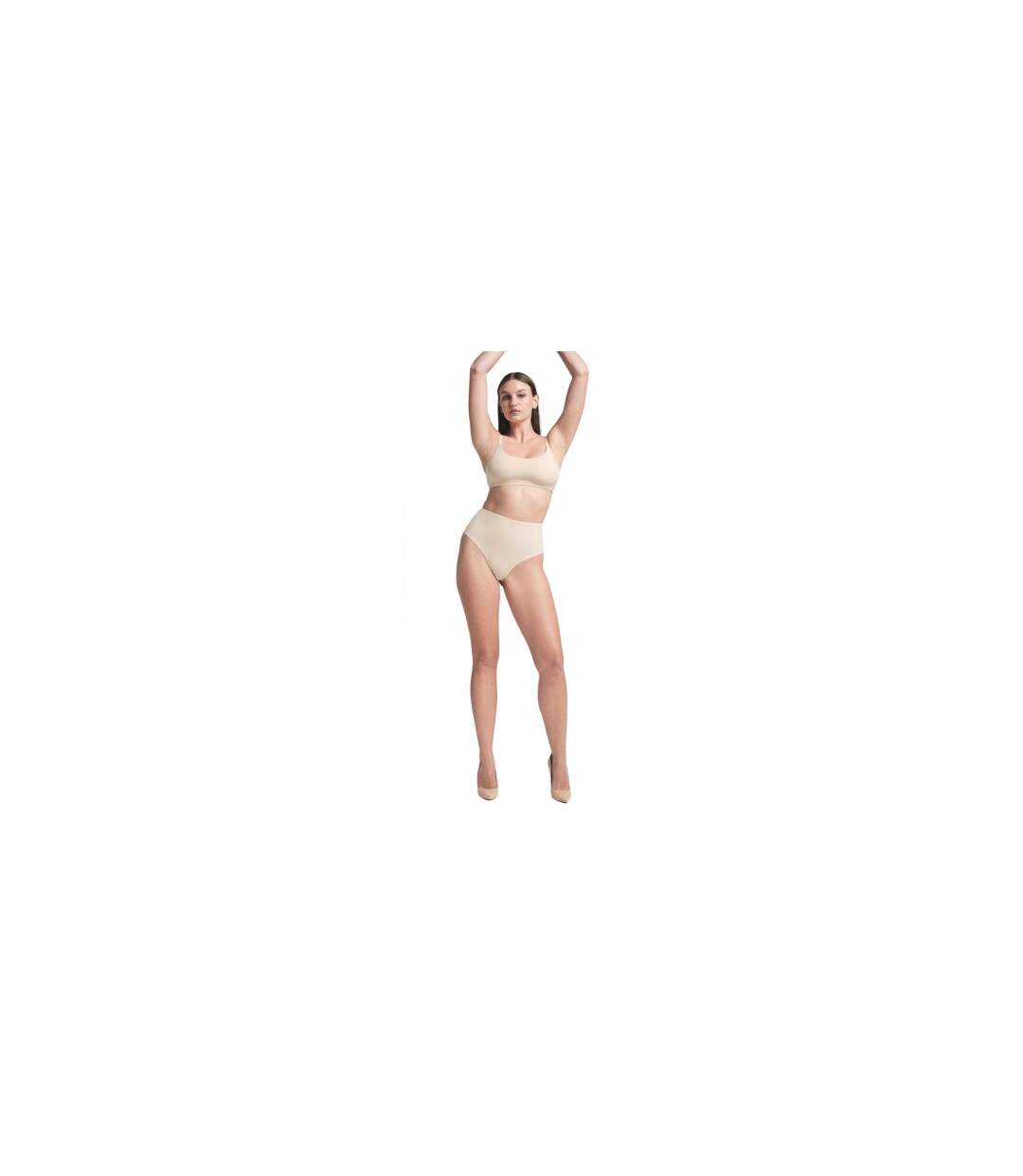 String Motif/style Uni Femme Beige Skims-1