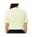 T-shirt vert fluo femme lacoste tf7215-2