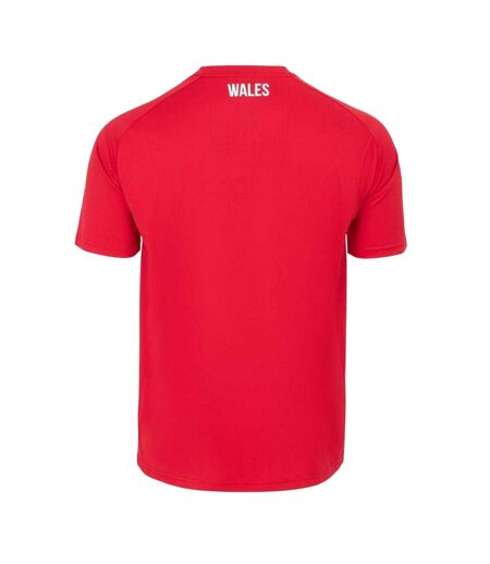 T-shirt Motif/style Wales Ru Homme Rouge KooGa