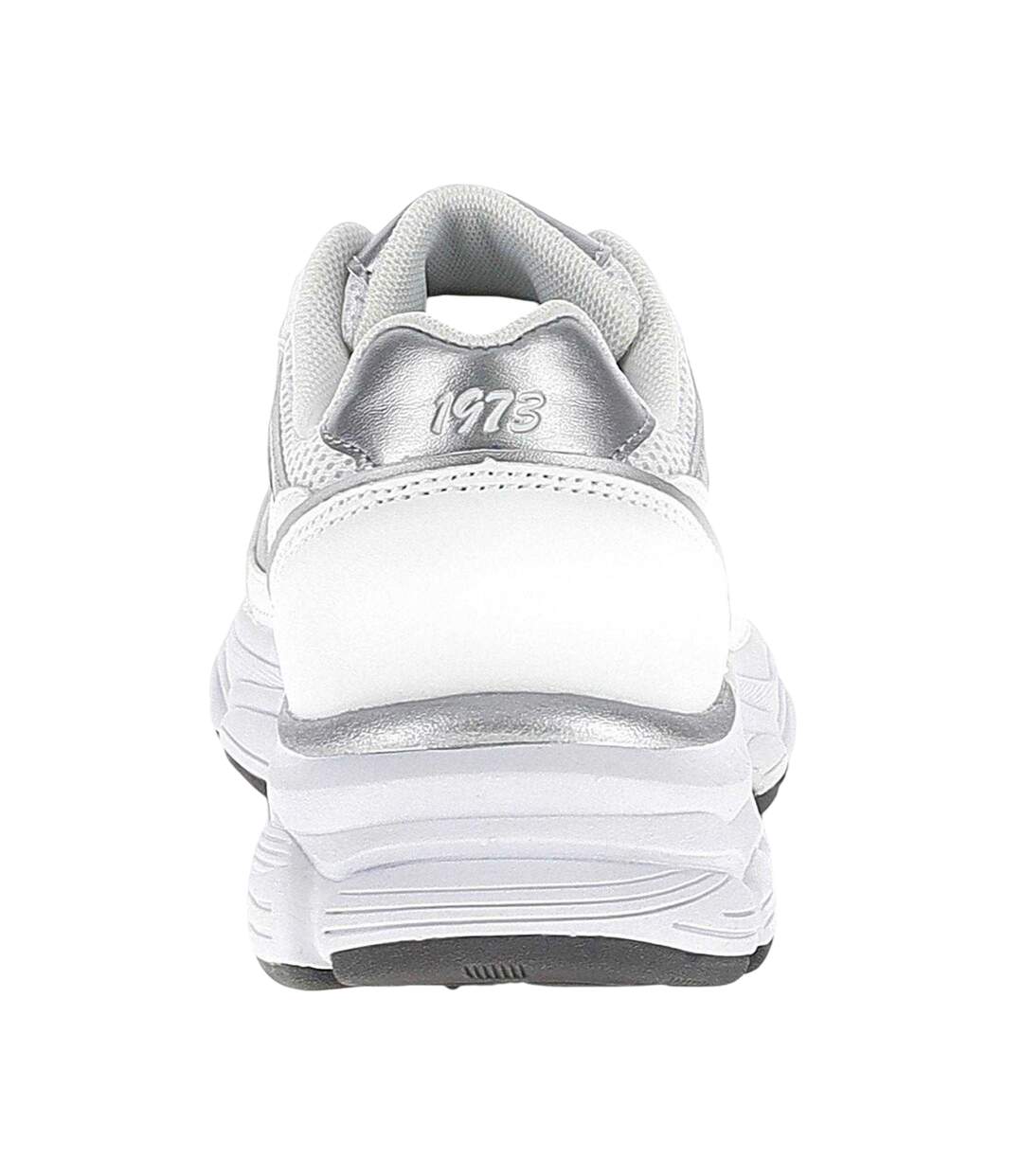 Baskets Motif/style Détail Métallique Boston Femme Blanc Argenté Lotto-2