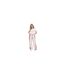 Womens/ladies Side Stripe Relaxed Fit Joggers White I Saw It First-1