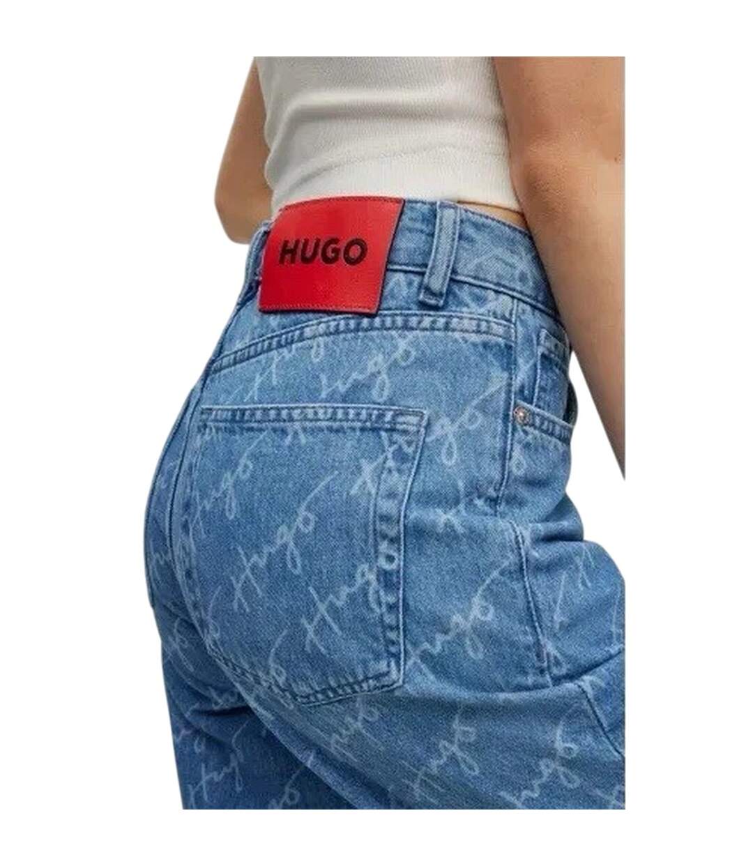 Jean Femme Bleu Hugo Boss-4