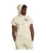 Sweat À Capuche Manches Courtes Project Rock Homme Marron Under Armour-4