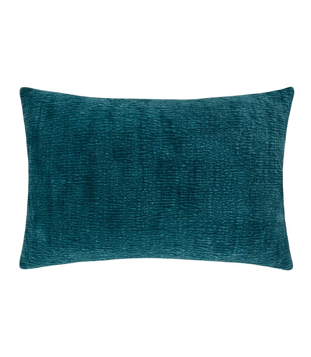 Osaka chenille cushion cover 40cm x 60cm petrol Yard