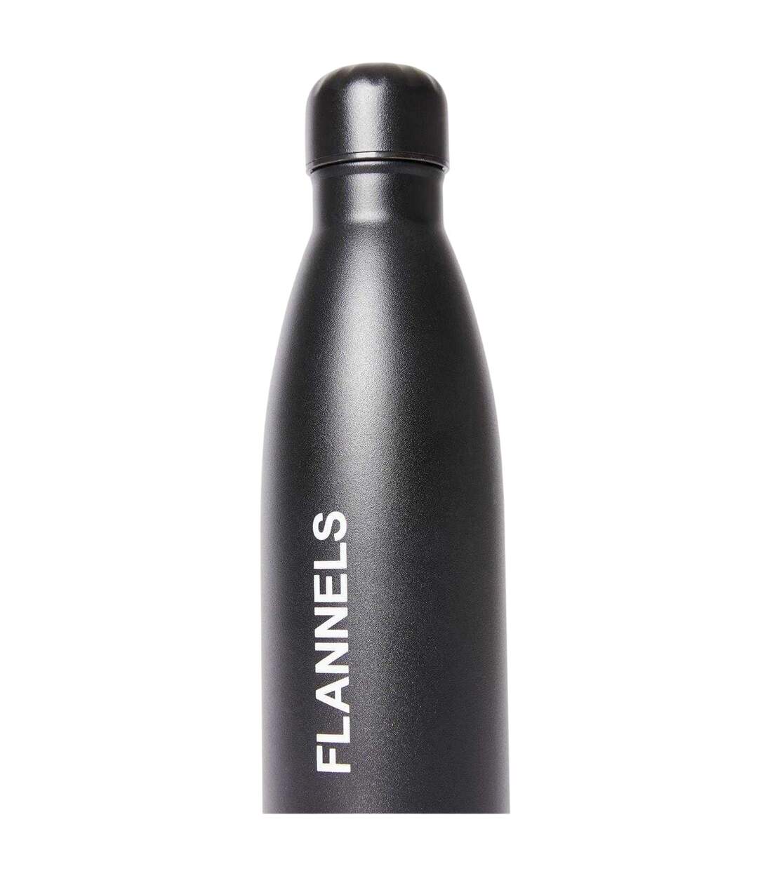 Metal Everyday 500ml Water Bottle One Size Black Flannels-2