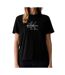 T-Shirt noir femme calvin klein jeans classic seasonal-1