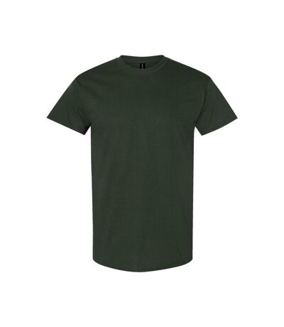 Mens Heavy Cotton T-shirt Forest Green Gildan