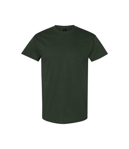 Mens Heavy Cotton T-shirt Forest Green Gildan