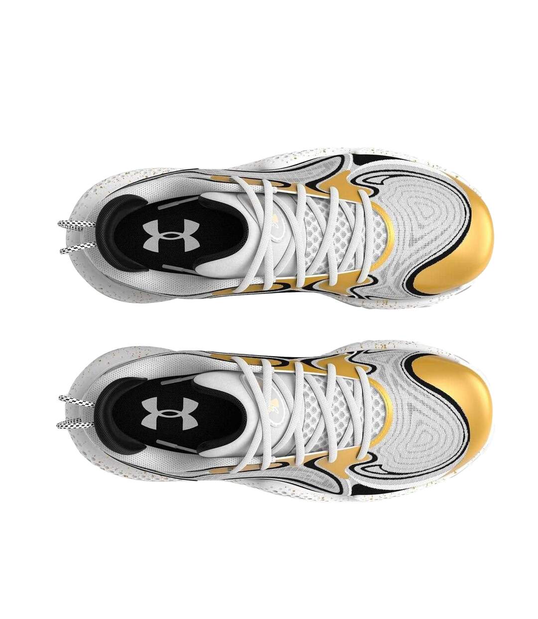 Chaussures De Basket Basket Spawn Homme Blanc Under Armour-3