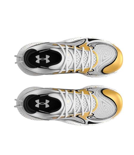 Chaussures De Basket Basket Spawn Homme Blanc Under Armour