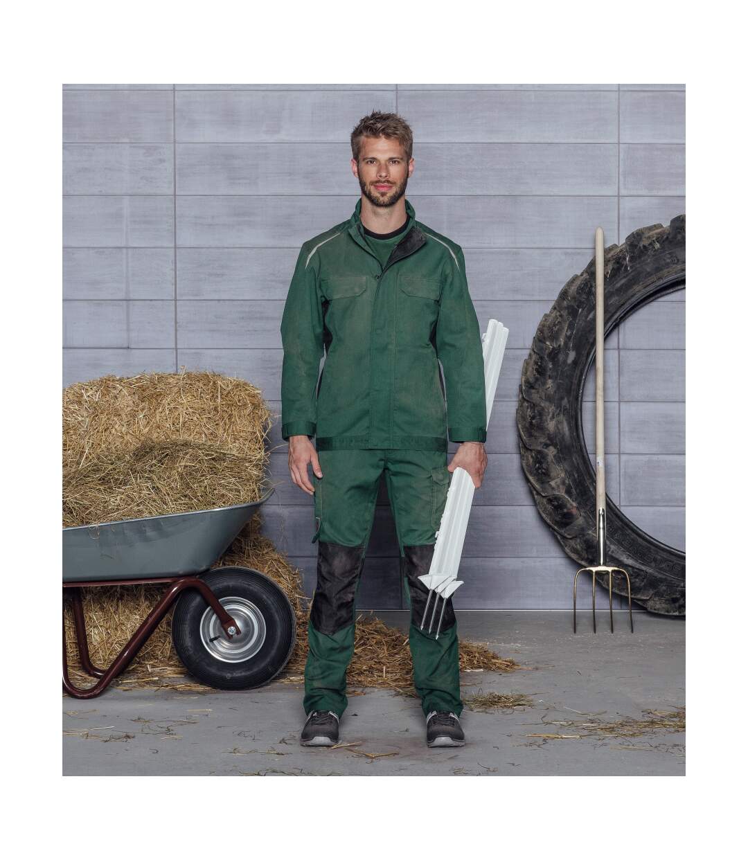 Pantalon de travail Cetus Würth MODYF vert/noir