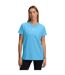 T-shirt Manches Courtes Rival Core Femme Bleu Clair Blanc Under Armour-1