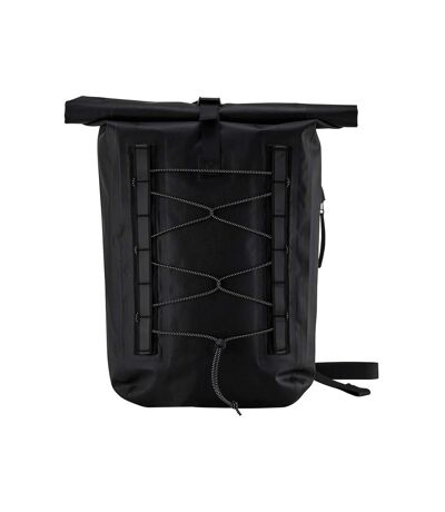 Quadra Roll Top Waterproof Bike Bag (Black) (One Size) - UTPC6968