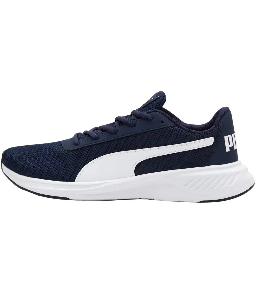 Chaussures Night Runner V2 Homme Blanc Bleu Marine Puma-3