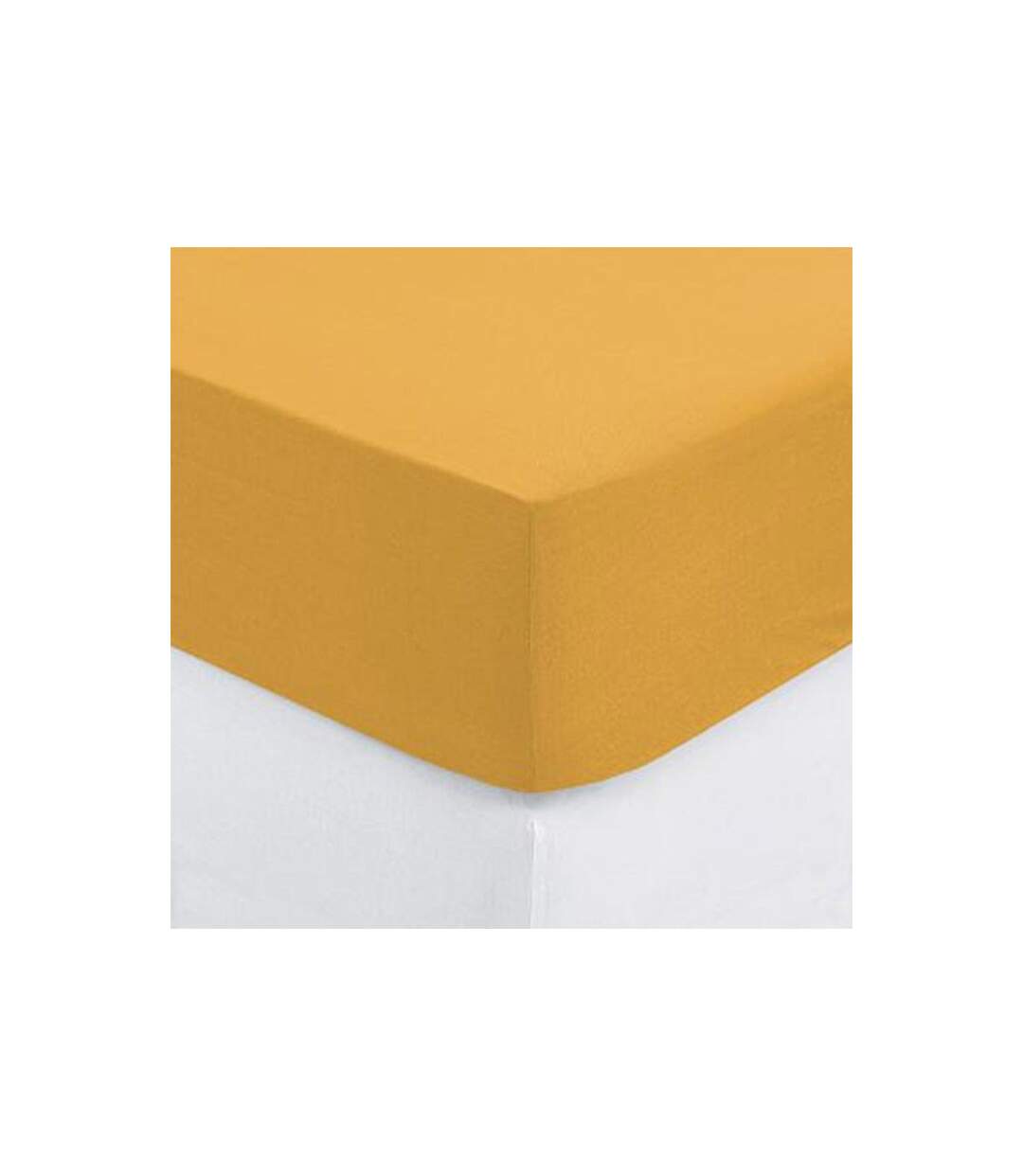 Drap Housse Intérieur 90x190cm Ocre-2
