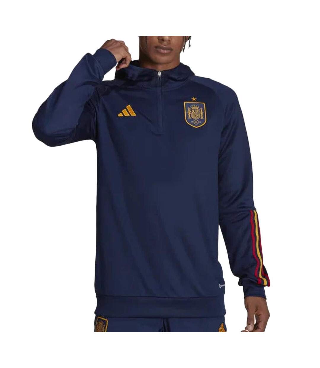 Espagne Sweat à Capuche Marine Homme Adidas 2022/2023 - L-1