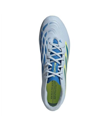 Chaussures De Foot Pour Terrain Ferme Sport Predator Club Homme Bleu Jaune Adidas