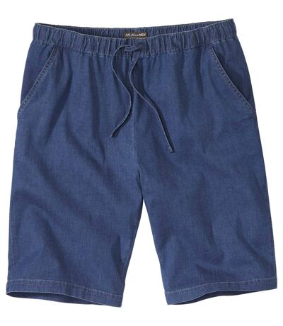 Men's Casual Blue Denim Shorts