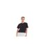 T-shirt Court Femme Noir Mantis-1
