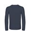 T-shirt Manches Longues #e190 Homme Bleu Marine B&C-2