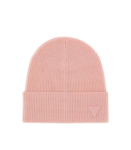 Bonnet Motif/style Logo Femme Rose Clair Guess