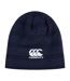 Unisex Adult Embroidered Logo Beanie Navy Canterbury-1