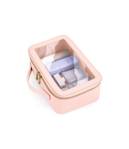 Boutique Clear Window Travel Pack One Size Soft Pink Bagbase