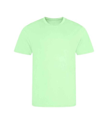 Mens t-shirt melon green AWDis Cool