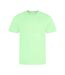 Mens t-shirt melon green AWDis Cool-1
