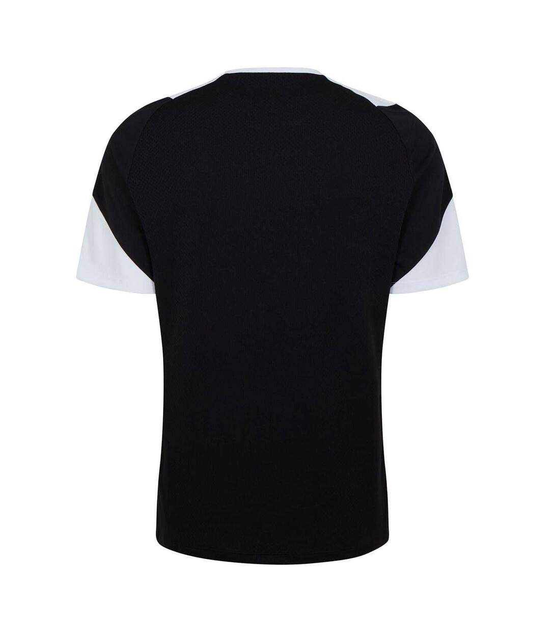 T-shirt Entraînement Barbarians 24/25 Homme Noir Blanc Macron-2