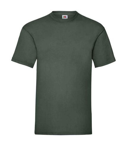 T-shirt valueweight homme vert bouteille Fruit of the Loom