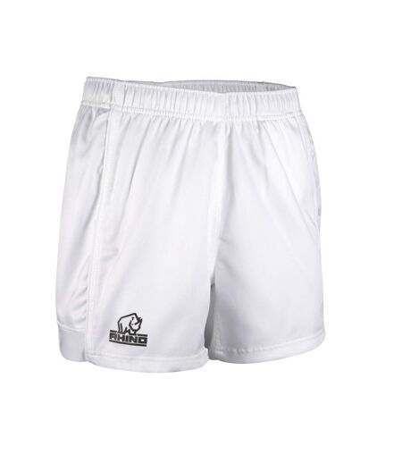 Short de rugby auckland homme blanc Rhino