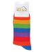 Mr. Heron - Chaussettes Hommes Fantaisie Ray�es | Chaussettes Doux Respirant