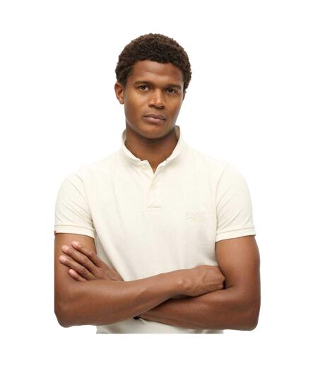 Polo Manches Courtes Homme Blanc Superdry