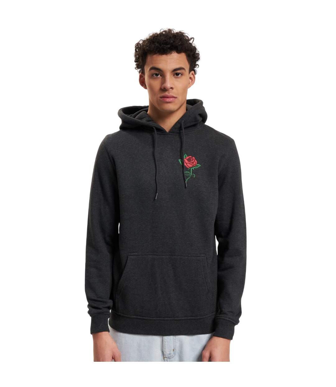 Mens Rose Hoodie Charbon De Bois Mister Tee-2