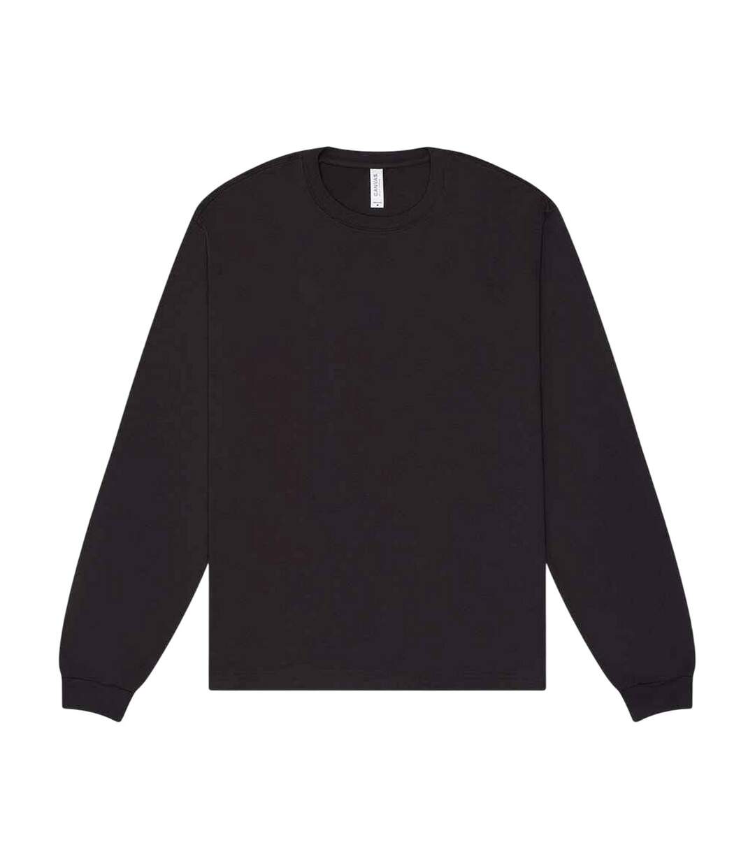 T-shirt Manches Longues Adulte Gris Foncé Bella + Canvas-1