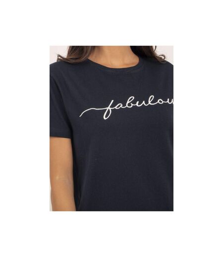 T-shirt col rond message FIORELLI - Dona X Lisa