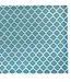 Lot de 4 Serviettes de Table Tikal 40x40cm Bleu-2
